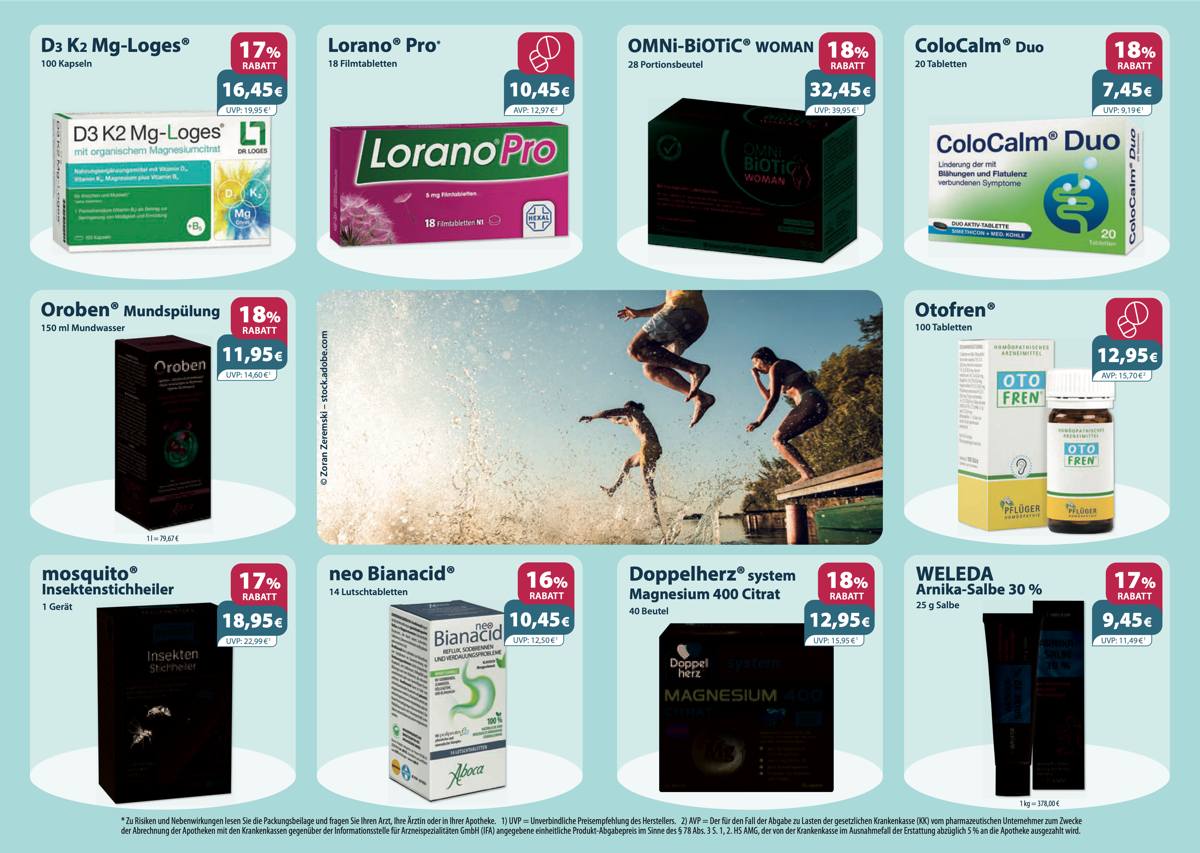 Unsere aktuellen Monatsangebote und Rabattcoupons